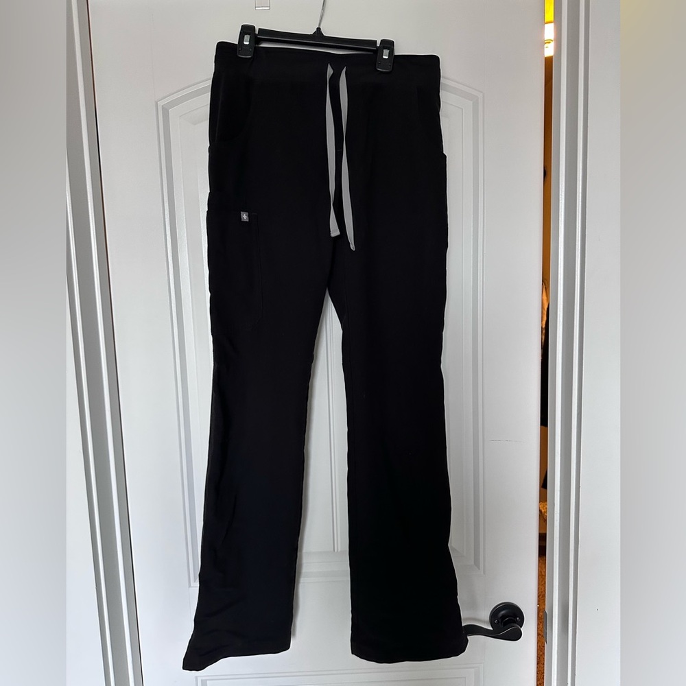 Figs Black Scrub Pants